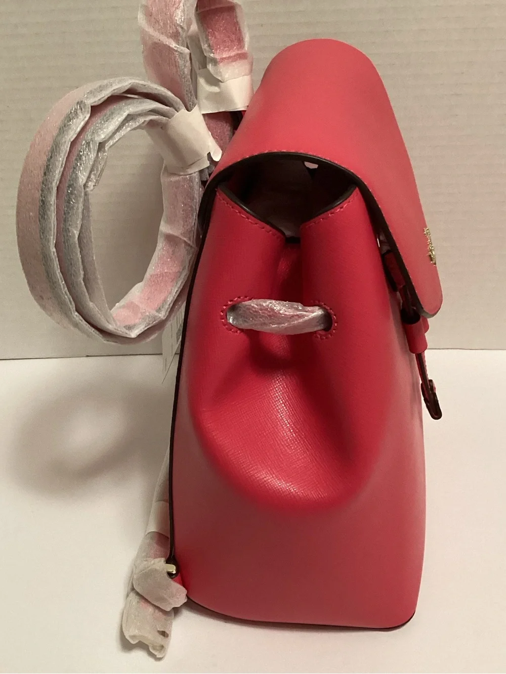 kate spade pink leather structured mini backpack, NWT